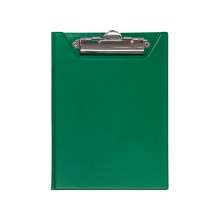 Клипборд-папка BuroMax А5 PVC, зелёный