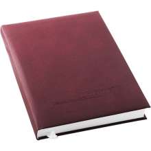 Дневник недатированый на 144 листа. 150х205мм, бордовый Buromax