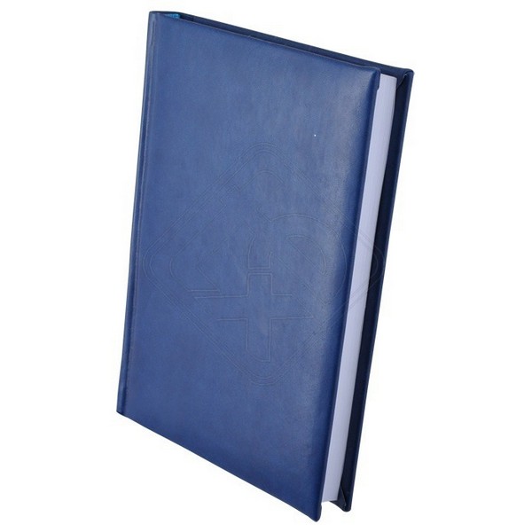 Дневник недатированый GENTLE Buromax. Фотмат А5, 320 листов. Синий
