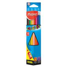Карандаши цветные Maped COLOR PEPS Classic 12 цветов и точилка