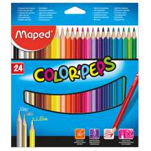 Карандаши цветные Maped COLOR PEPS Classic 24 цвета