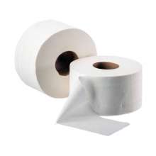 Туалетная бумага- рулон Jumbo Basic-203030 d = 16 см 2-х слойная целлюлоза без тиснения 120 м Тіша