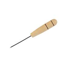 Шило канцелярское BuroMax деревянная ручка, длина иглы 6 см | по 10 штук в упаковке