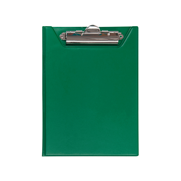 Клипборд-папка BuroMax А5 PVC, зелёный