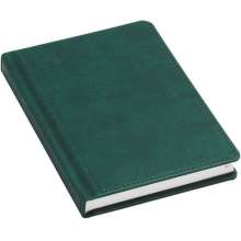 Книга алфавитная 136листов, 100x140мм, зеленая