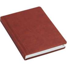 Книга алфавитная 136листов, 100x140мм, светло-коричневая