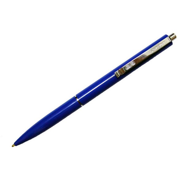 Ручка шариковая автоматическая синяя Schneider K15
