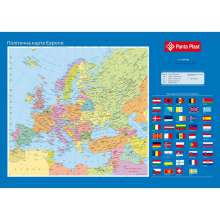Подкладка для письма "Карта Европы", 590x415мм Panta Plast
