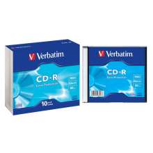 Диск CD-R Verbatim Extra Protection 52x 700Mb 80хв slimCase