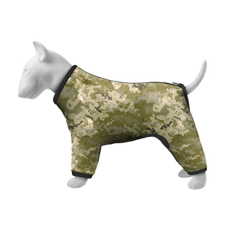 Вітровка для собак WAUDOG Clothes, малюнок "Мілітарі", L50, В 70-74 см, С 47-50 см Вітровка для собак WAUDOG Clothes, малюнок "Мілітарі", L50, В 70-74 см, С 47-50 см