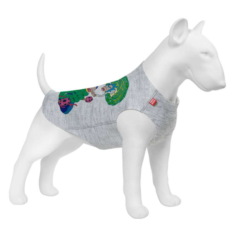 Майка для собак WAUDOG Clothes малюнок "Рік та Морті 3", XS30, B 40-46 см, С 23-28 см Майка для собак WAUDOG Clothes малюнок "Рік та Морті 3", XS30, B 40-46 см, С 23-28 см