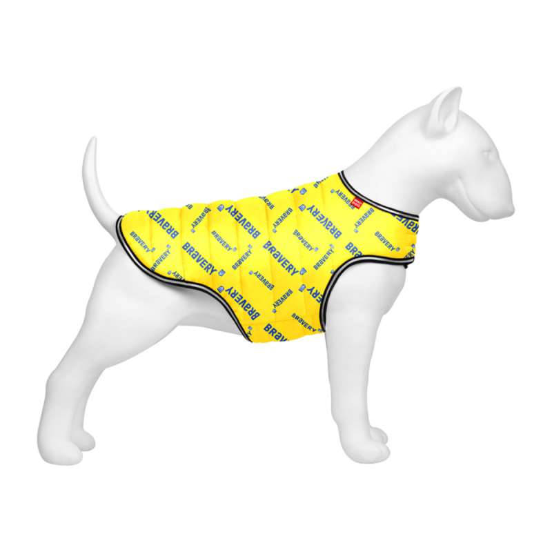 Курточка-накидка для собак WAUDOG Clothes, малюнок "Сміливість", S, А 32 см, B 41-51 см, С 25-35 см Курточка-накидка для собак WAUDOG Clothes, малюнок "Сміливість", S, А 32 см, B 41-51 см, С 25-35 см