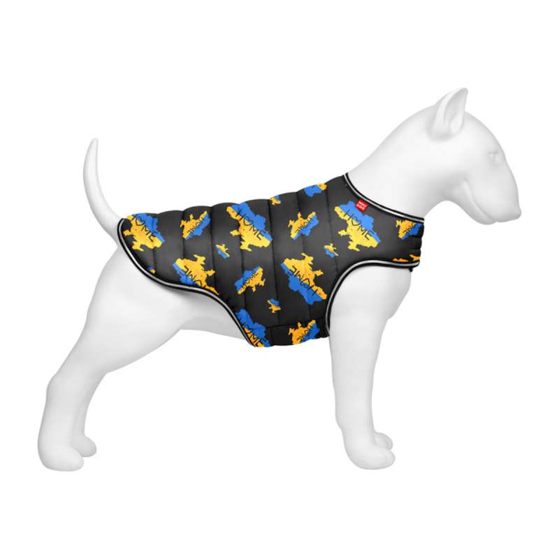 Курточка-накидка для собак WAUDOG Clothes, малюнок "Дім", S, А 32 см, B 41-51 см, С 25-35 см Курточка-накидка для собак WAUDOG Clothes, малюнок "Дім", S, А 32 см, B 41-51 см, С 25-35 см