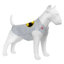 Майка для собак WAUDOG Clothes малюнок "Бетмен лого", S30, B 54-60 см, С 33-38 см