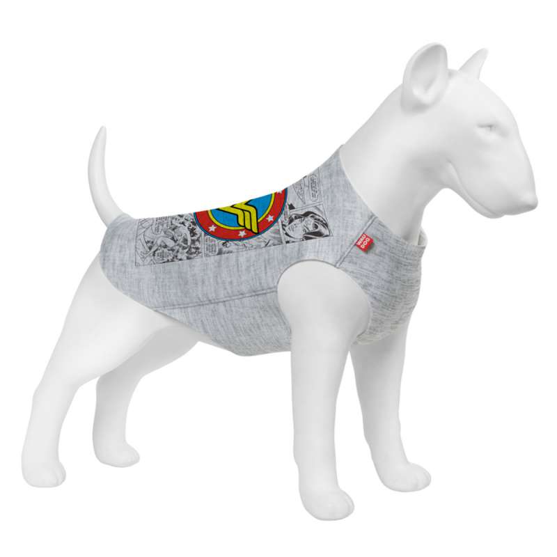 Майка для собак WAUDOG Clothes малюнок "Чудо-жінка комікс", XS30, B 40-46 см, С 23-28 см Майка для собак WAUDOG Clothes малюнок "Чудо-жінка комікс", XS30, B 40-46 см, С 23-28 см