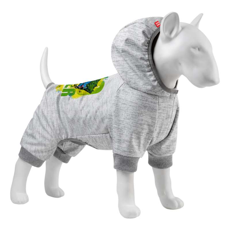 Комбінезон для собак WAUDOG Clothes малюнок "Джокер", софтшелл, L50, B 65-72 см, С 42-48 см Комбінезон для собак WAUDOG Clothes малюнок "Джокер", софтшелл, L50, B 65-72 см, С 42-48 см