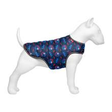 Курточка-накидка для собак WAUDOG Clothes, малюнок "Бетмен червоно-блакитний ", XL, А 47 см, B 68-80 см, С 42-52 см