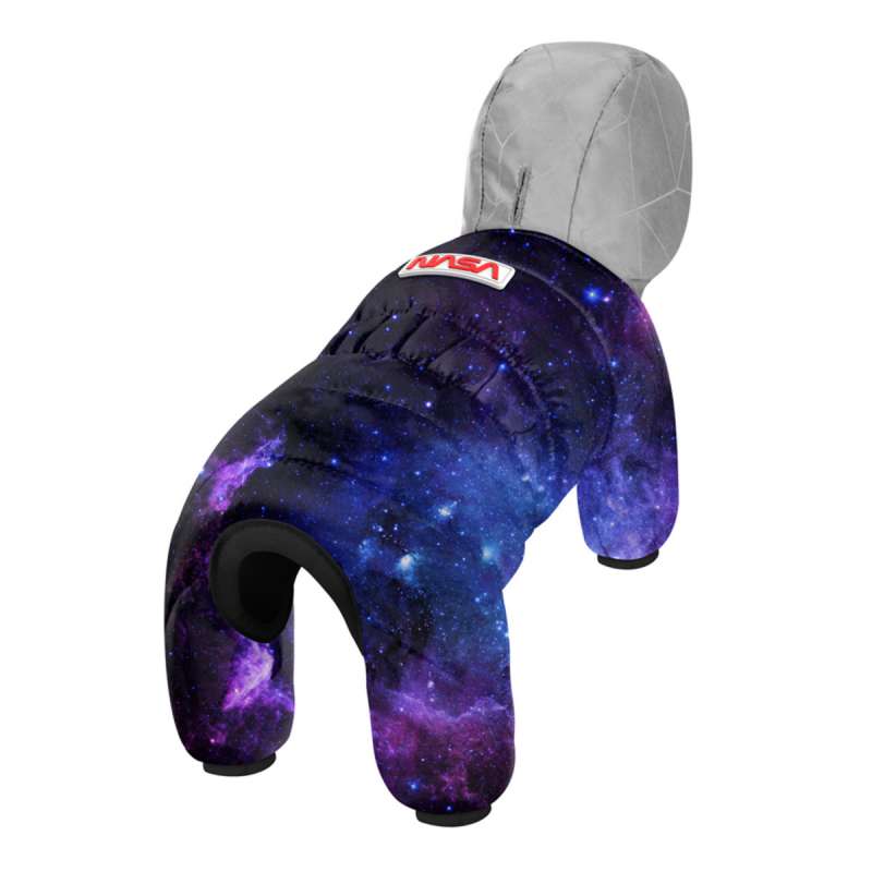 Комбінезон для собак WAUDOG Clothes малюнок "NASA21", S30, В 57-59 см, С 40-43 см