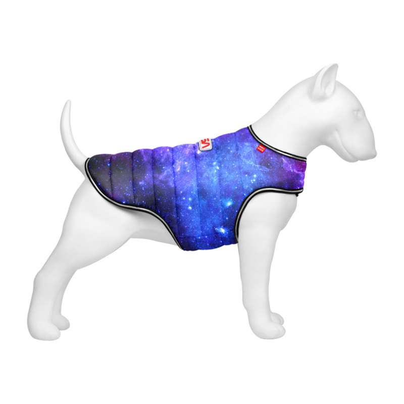 Куртка-накидка для собак WAUDOG Clothes, малюнок "NASA21", XXS, А 23 см, B 29-36 см, С 14-20 см