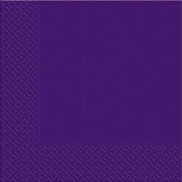 Салфетки 33х33 Марго 20шт темно-фиолетовые