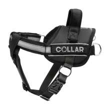 Шлея "Dog Extreme" "POLICE" №1 (В:35-45см) чорний