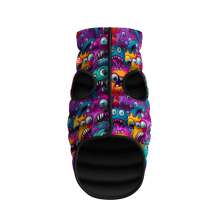 Курточка для собак WAUDOG Clothes малюнок "Зубасті монстри", M40, В 63-67 см, С 39-43 см