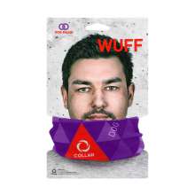 Багатофункційний головний убір Wuff, поліестер, фіолетовий