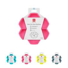 Миска для повільного харчування WAUDOG Silicone, 450 мл, рожевий