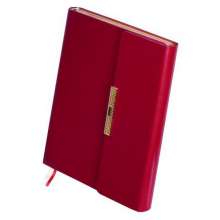 Дневник недатированый ENVY Buromax. Фотмат А5, 320 листов. Красный
