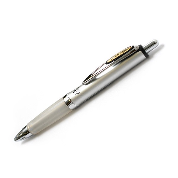Ручка гелевая автоматическая Uni Premier Silver, 0.7мм, в PP футляре