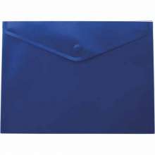 Папка-конверт на кнопке Buromax JOBMAX А4, синяя