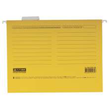 Подвесной файл Buromax А4, картон, жёлтый