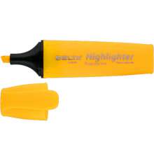 Текст-маркер Highlighter Delta, 1-5мм клиноподобный, желтый
