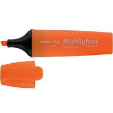 Текст-маркер Highlighter Delta, 1-5мм клиноподобный, оранжевый