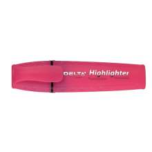 Текст-маркер Highlighter Delta, 1-5мм клиноподобный, розовый