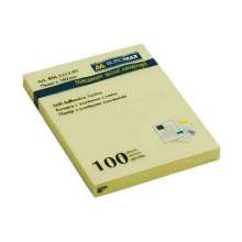 Блок листков для заметок 76x102мм 100 листиков BuroMax | жёлтый