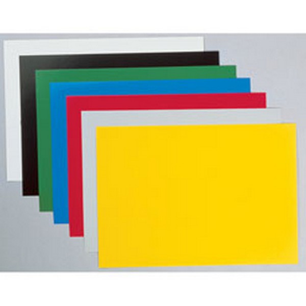 Обложка картонная А4 Chromo 200мкм 100 штук в упаковке Fellowes | жёлтый глянец