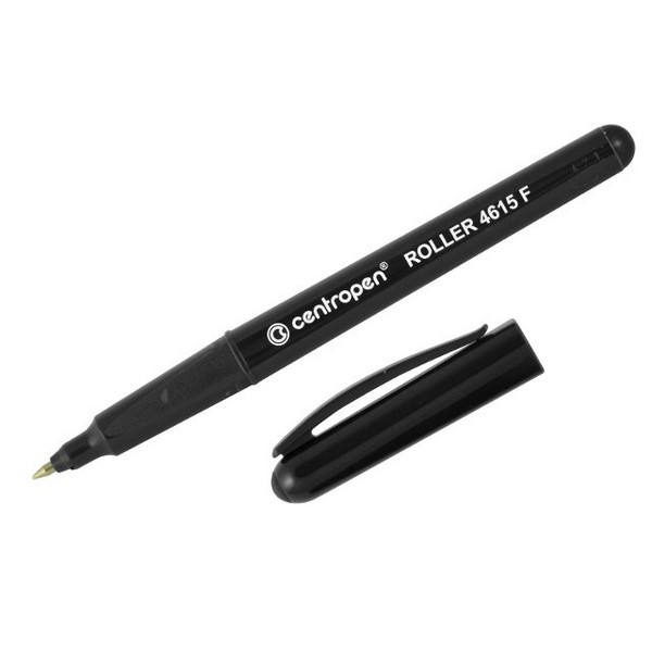 Ручка-роллер 0.3 мм F ergoline Centropen 4615, чёрная