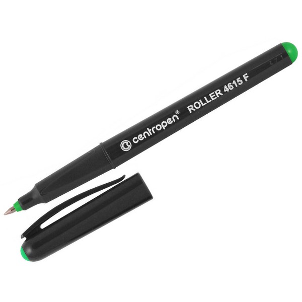 Ручка-роллер 0.3 мм F ergoline Centropen 4615,  зеленый