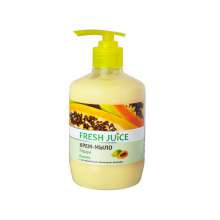 Крем мыло с дозатором Fresh Juice папайя 460г