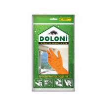 Перчатки DOLONI хозяйственные размер S-7 (12з)
