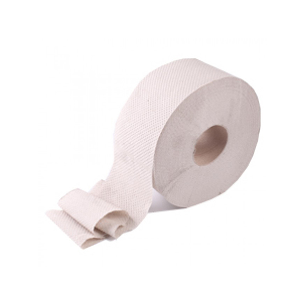 Туалетная бумага рулонная d = 19см 1 слойная розовая Укр