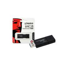 Флэш память Kingston DataTraveler 100 G3 Black 64GB | чт.40 / зап.10 Мбайт/сек