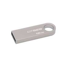 Флэш память Kingston DataTraveler SE9 Silver 16GB | чит.10 / зап.5 Мбайт/сек