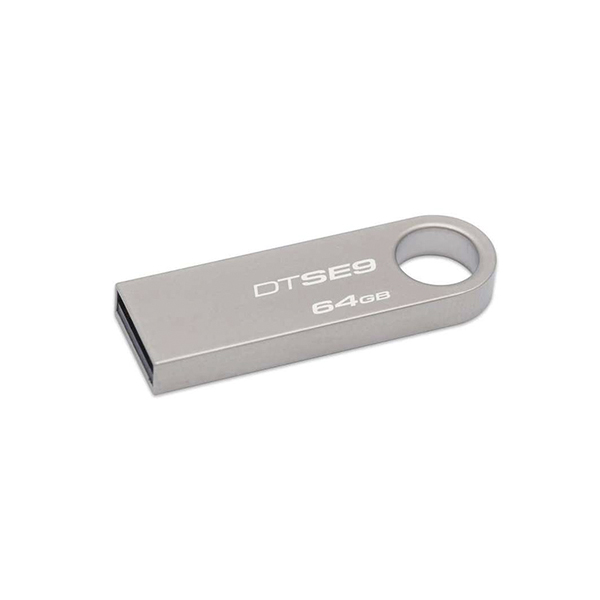 Флэш память Kingston DataTraveler SE9 Silver 64GB | чит.10 / зап.5 Мбайт/сек