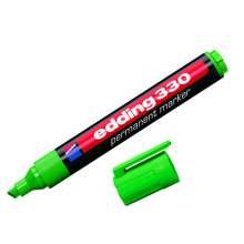 Маркер перманентный e-330 1-5 мм клиноподобный Edding | зелёный