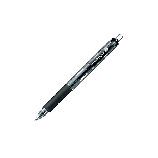 Ручка автоматическая гелевая 0.5мм чёрная micro Uni Ball Signo Retractable
