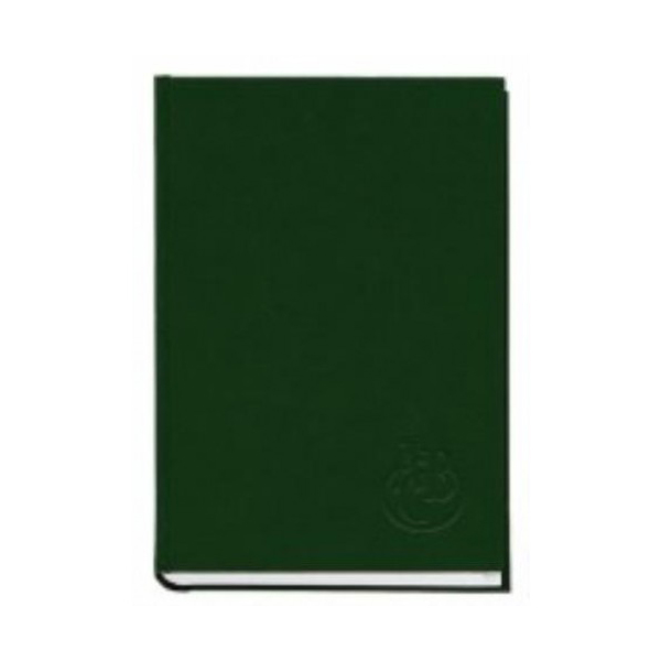 Книга алфавитная А6 80 листов, 100х190мм, баладек зеленый