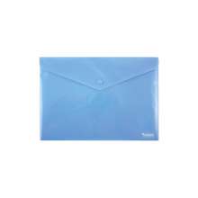 Папка-конверт на кнопке Axent синяя