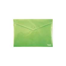 Папка-конверт на кнопке Axent зелёная
